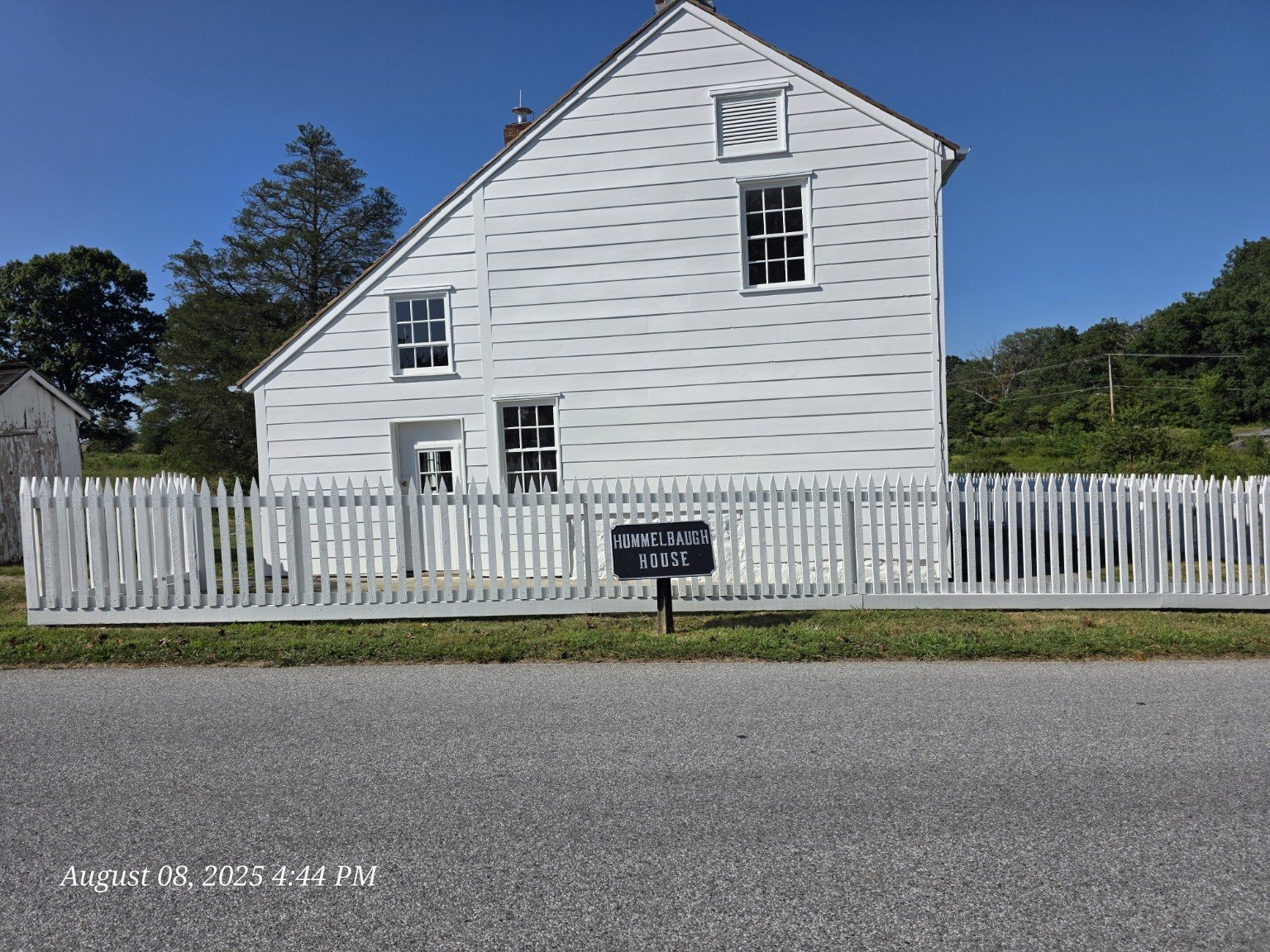 Historic farm building at Gettysburg