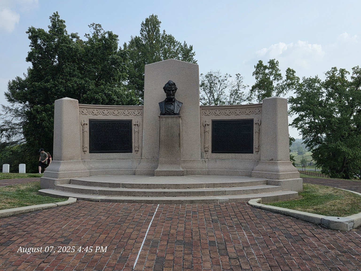 Lincoln Address Memorial at Gettysburg National Cemetery
